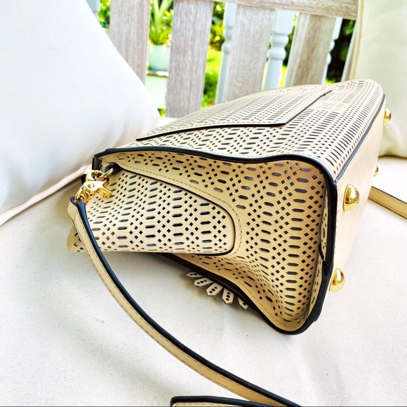 ZAC Zac Posen Floral Eartha Medium Soft Top Handle - Picture 11 of 16